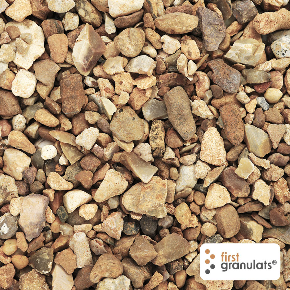 Gravier Silex de l'Anjou 4/14 | 1 big-bag de 1/2 m3