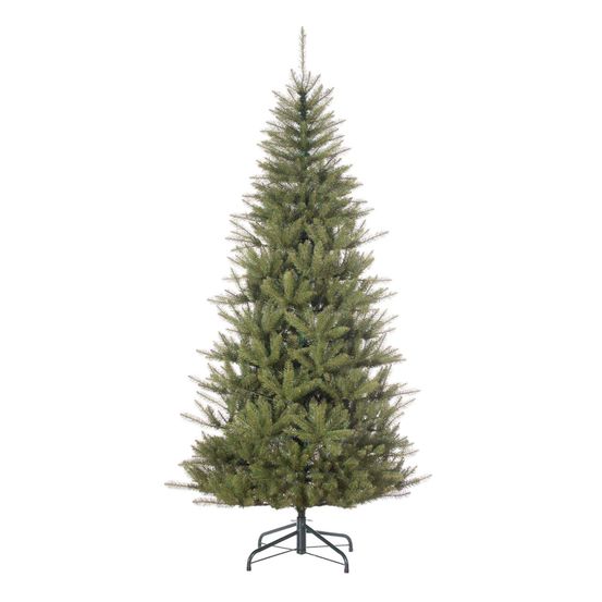 Black box arbre de noël artificiel malden - 86x86x155 cm - pvc - vert