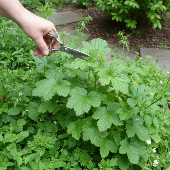 Benoîte à fleurs blanches - sans traitement lot de 9 godets