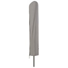 Housse pour parasol sur pied 215x30 cm gris