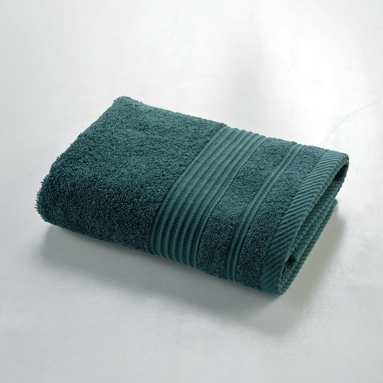 Serviette de toilette 50 x 90 cm tendresse emeraude