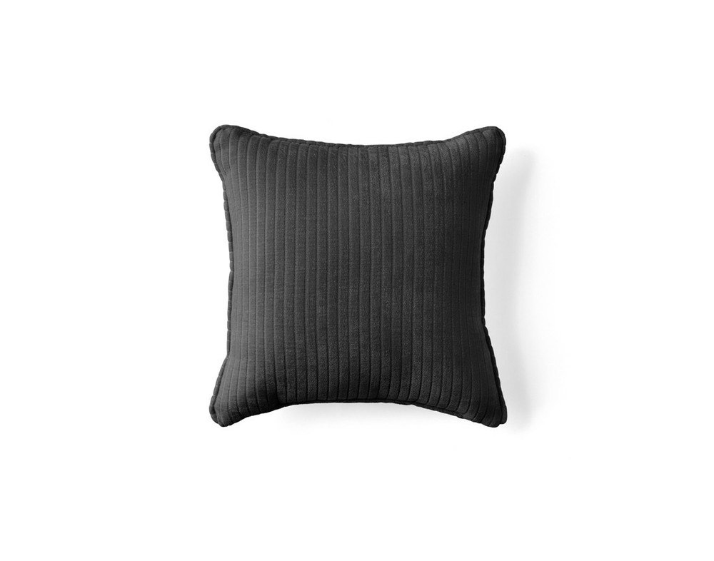 Topaze - coussin - en velours côtelé plat - 40x40 cm