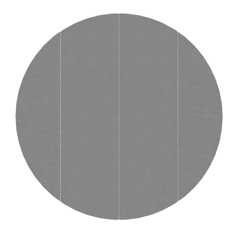 Bâche de piscine gris clair ø458 cm géotextile polyester