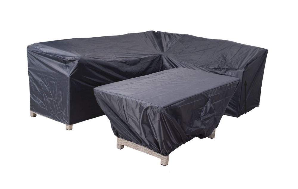 Housse coverit salon de jardin - 255 / 205x73xh80 et 152x82xh65 - garden impressions
