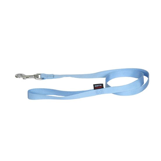 Martin sellier - laisse en nylon pour chiens et chats martin sellier - laisse munie d'un mousqueton carabine