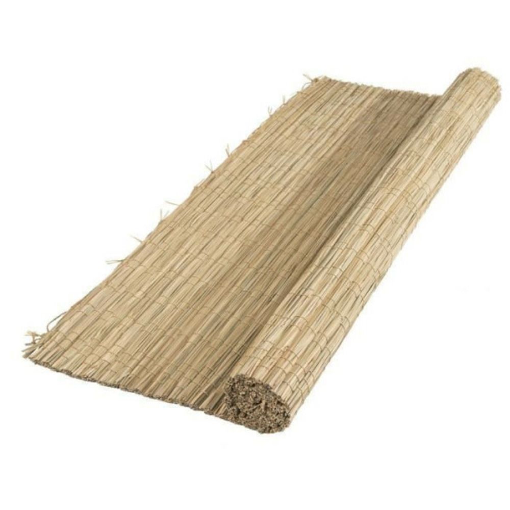 Canisse de carex naturel - 100% occultant - 1x3m - épaisseur 6/7mm -
