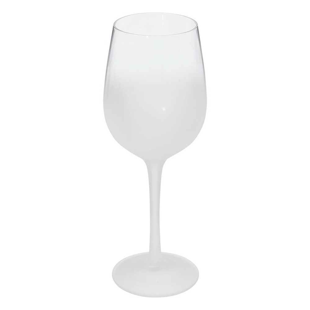 Lot de 6 verres à vin givrés 38cl