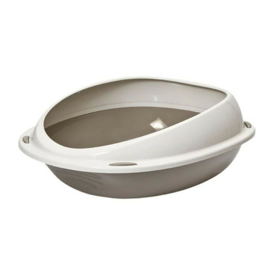 Bac a litiere oval - aimé - 57 x 40 x 19 cm