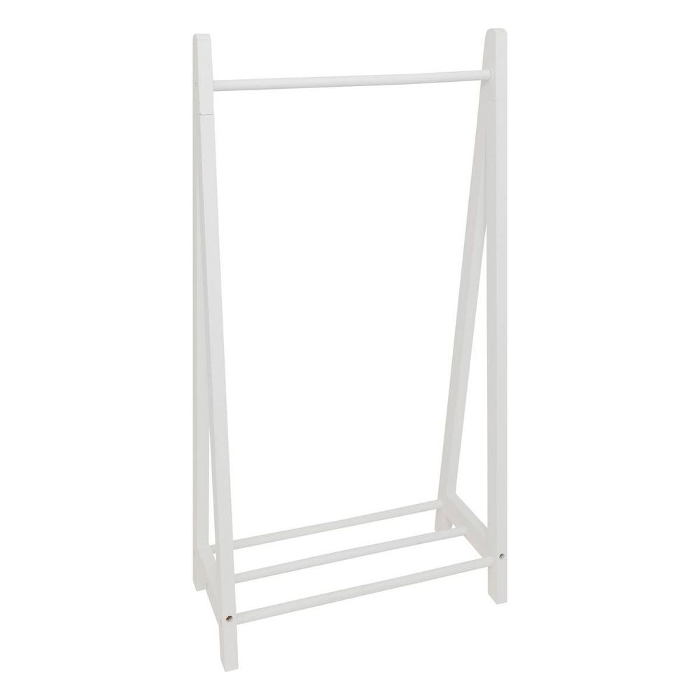 Portant à vêtements enfant blanc 58x115cm