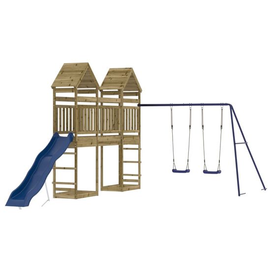 Aire de jeux d'extérieur bois de pin imprégné