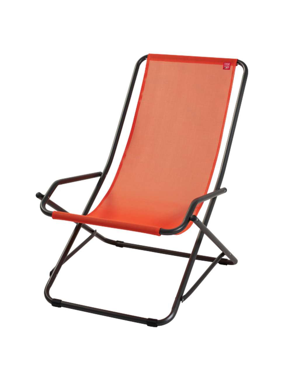 Transat - Dondolina - alu. anthracite batyline orange L.92xl.63xH.83cm