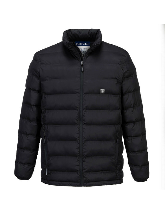 Veste doudoune chauffée par ultrasons couleur : noir taille m - portwest
