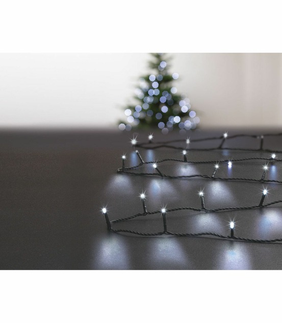 Guirlande lumineuse extérieur programmable 14 mètres 192 led blanc froid