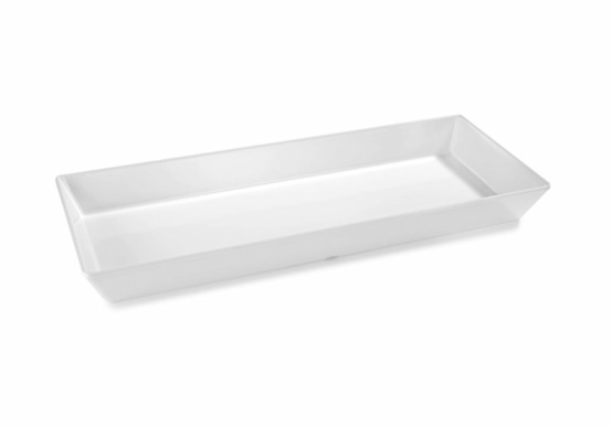 Plat rectangulaire mélamine avec rebord 50 x 20 cm - pujadas