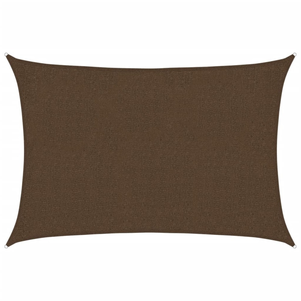 Voile d'ombrage 160 g/m² marron 2x3 m pehd