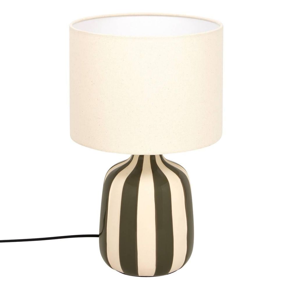Lampe à poser en grès 