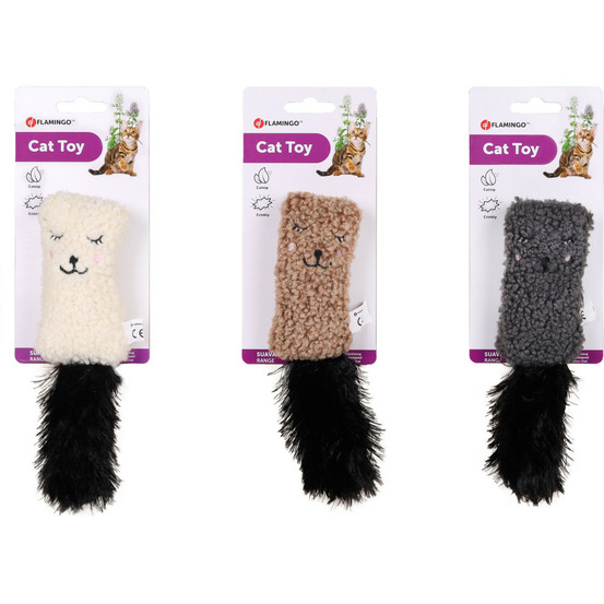 1 coussin suava .20 cm. Jouet pour chat. Couleur aléatoire.