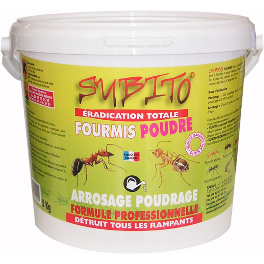 Anti-fourmis en poudre 5kg - fourmis poudre 5kg