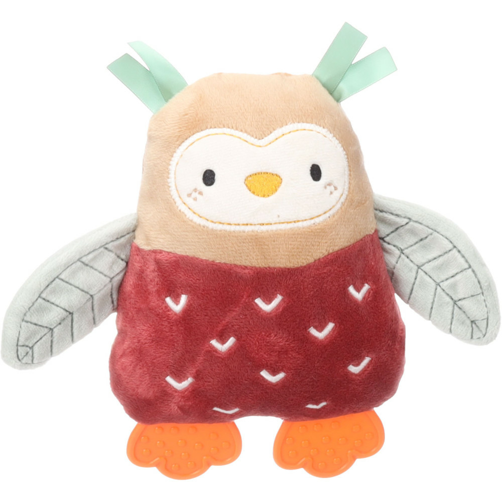 Jouet phoebe hibou avec pieds à mordiller 22 cm pour chiot