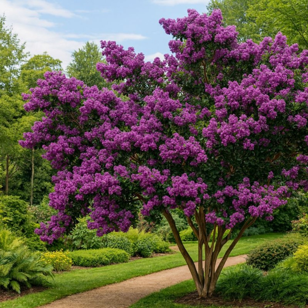 Lilas des indes 'violet d'été' ® (lagerstroemia indica 'violet d'été' ®)