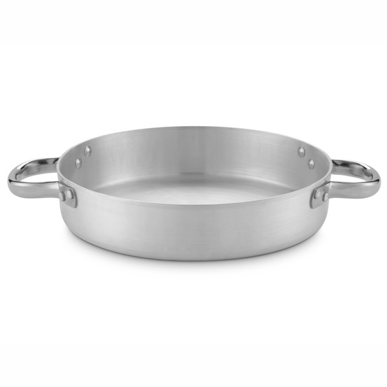 Plat à paella century sans couvercle aluminium pur résistant - ø 20 à 40 cm - pujadas