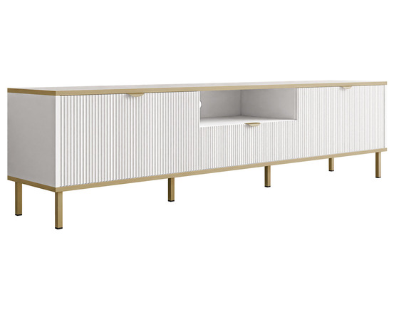 Hope - meuble tv 181 cm - 2 portes et 1 tiroir