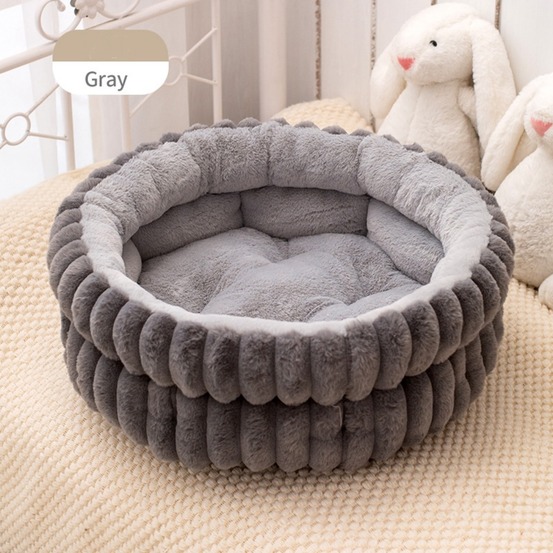 Nid pour chien et chat de petite taille coussin épaissi et grand 40*40cm gris foncé