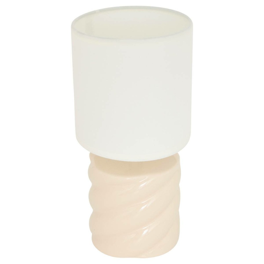 Lampe noly h27cm ivoire