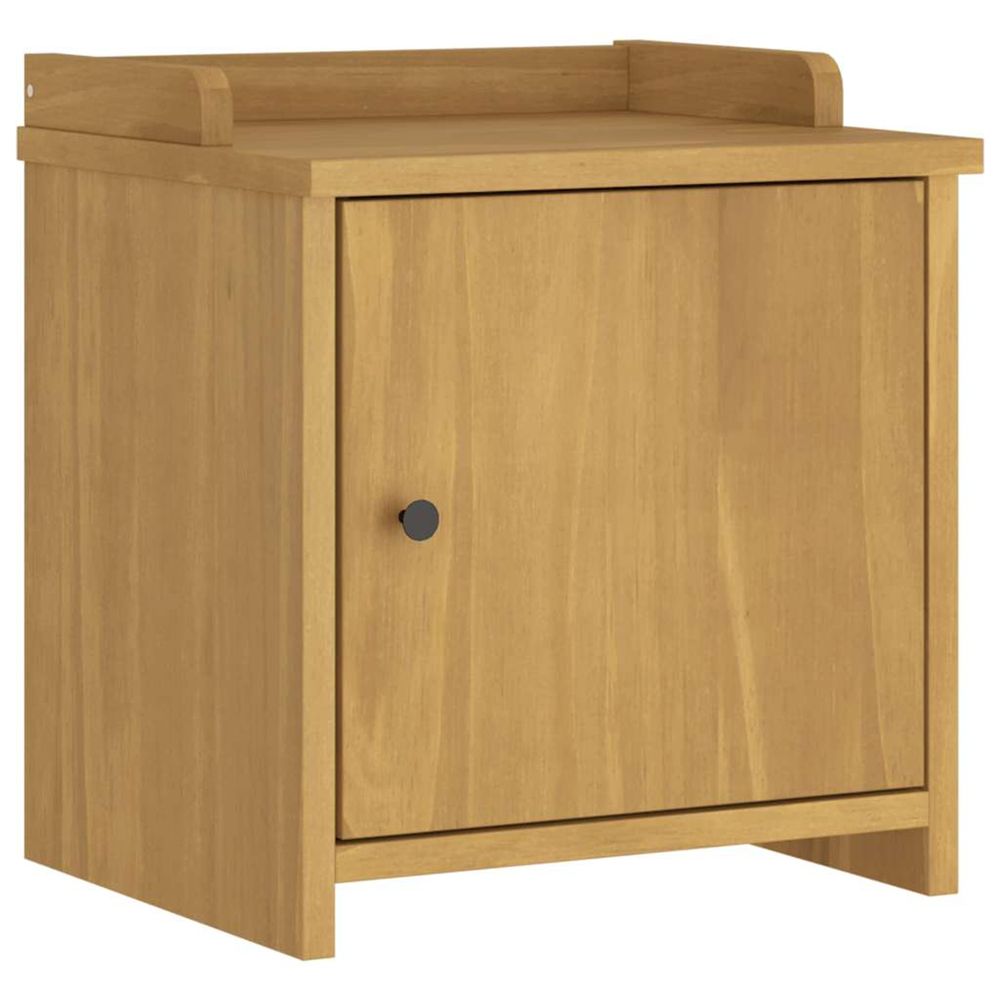 Banc de couloir sandnes 45x40x50 cm bois de pin massif
