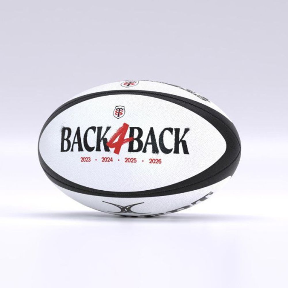 Ballon de rugby - stade toulousain - - taille 5
