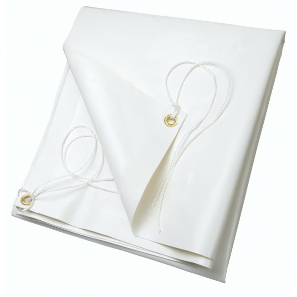 BÃ¢che blanche PVC 4x5 m 650 g/m2