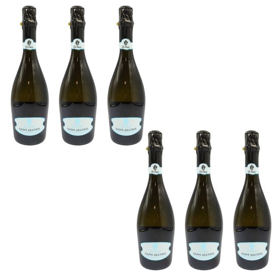 Boisson effervescente sans alcool - de paolo