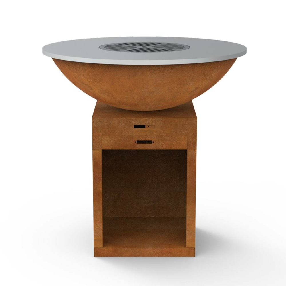 Brasero ø100cm acier corten