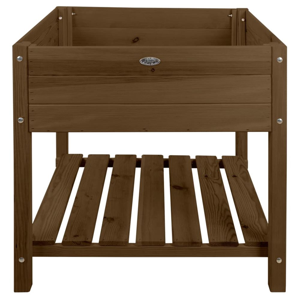 Jardinière surélevée marron xl