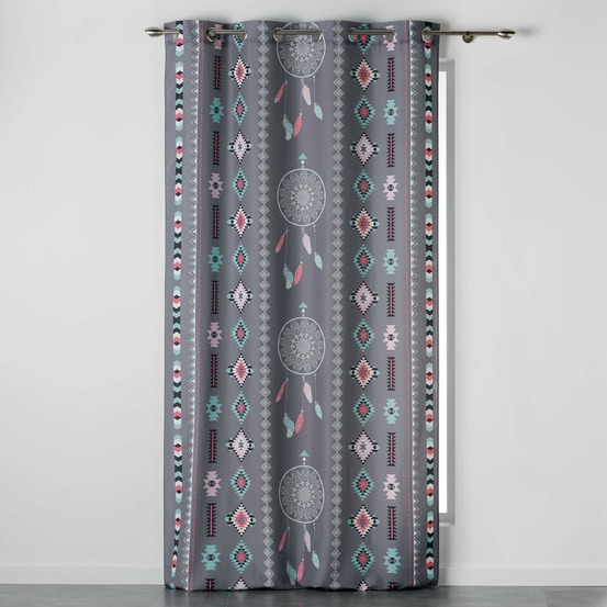 Rideau à oeillets boheme indilment