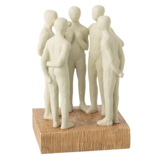 Statuette groupe de personnes