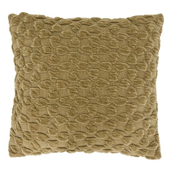Coussin nova vert kaki 40x40cm