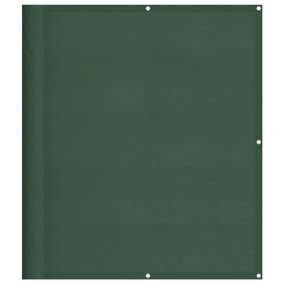 Écran de balcon vert foncé 120x700 cm 100% polyester oxford