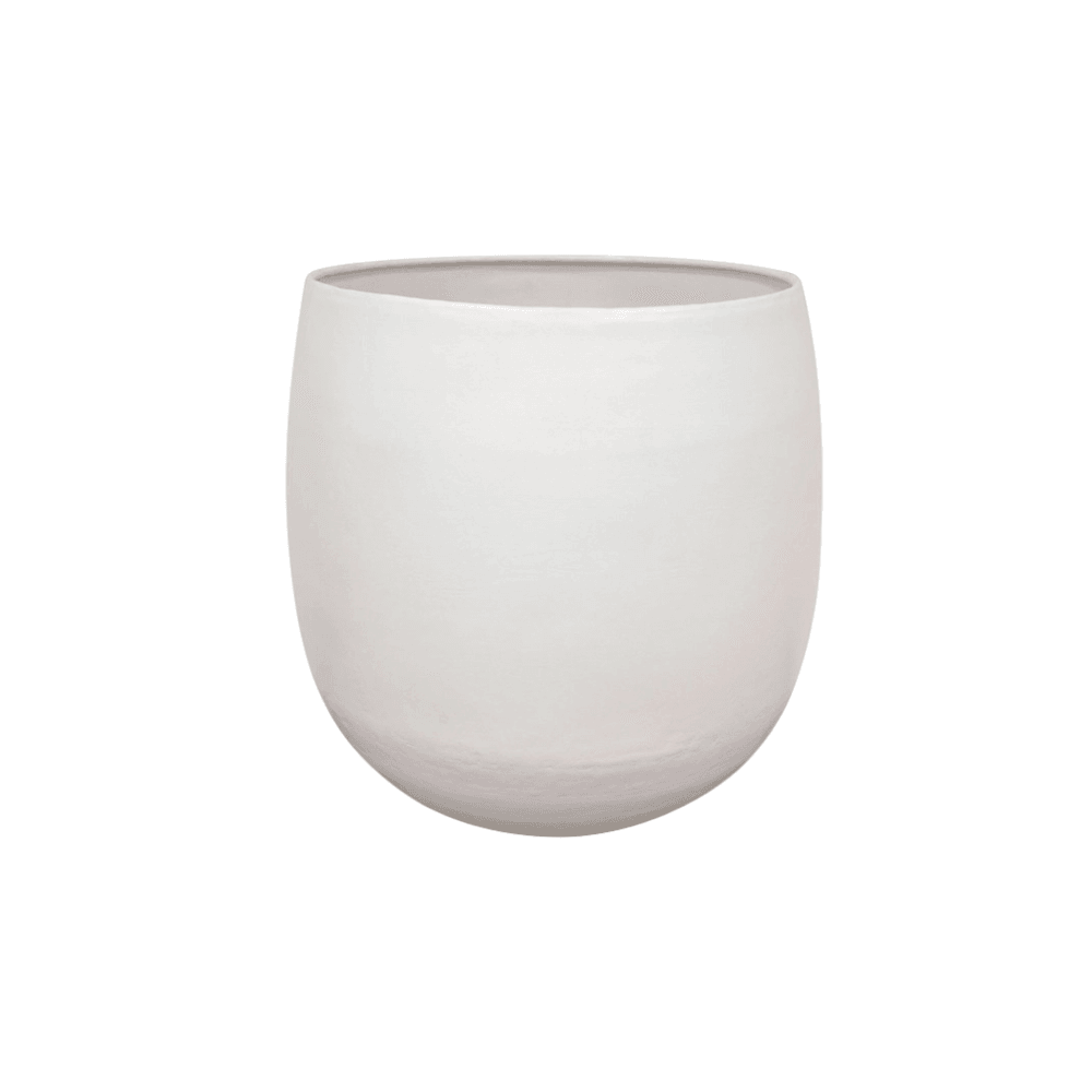 Pot de fleurs blanc - d.57cm x h.56cm