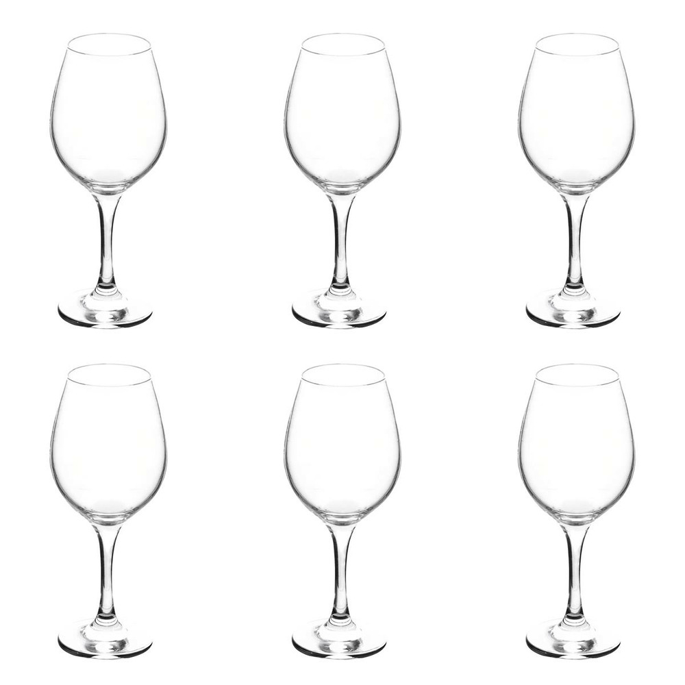 Lot de 6 verres à vin 