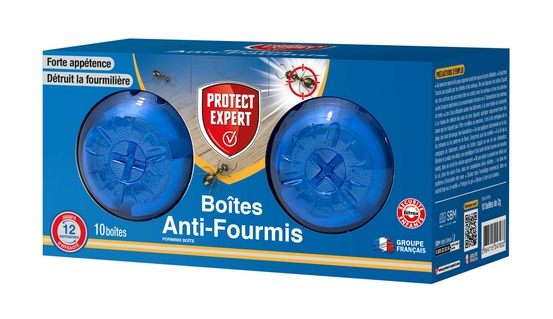 Fboit10 - fourmis -- boîtes appâts x10 - 10 boîtes de 2 g