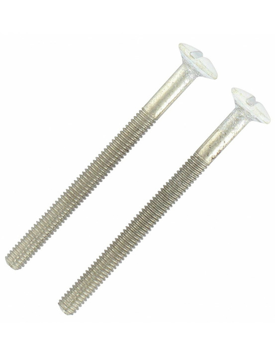 Visserie nickelé satiné 2 vis relieuses + 2 douilles 70