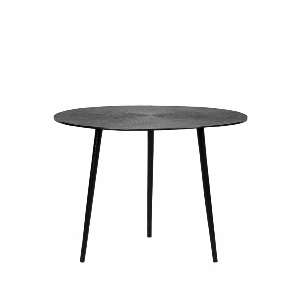 Table basse nobby 60x60x45 cm noir