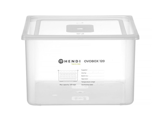 Boîte à œufs ovobox 120 gn 2/3 - hendi