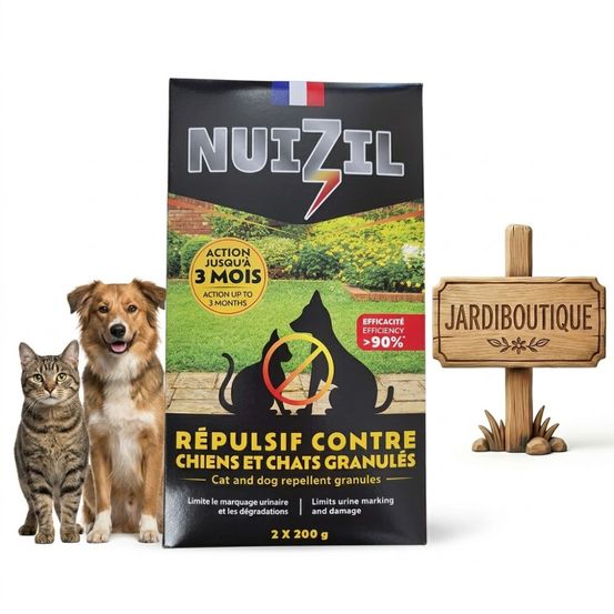Granulés répulsifs extérieur pour chiens et chats - laboratoire francodex 4