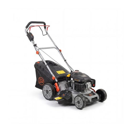 Tondeuse thermique 46 cm 123cc mulching inclus - popster tlm046sb l123