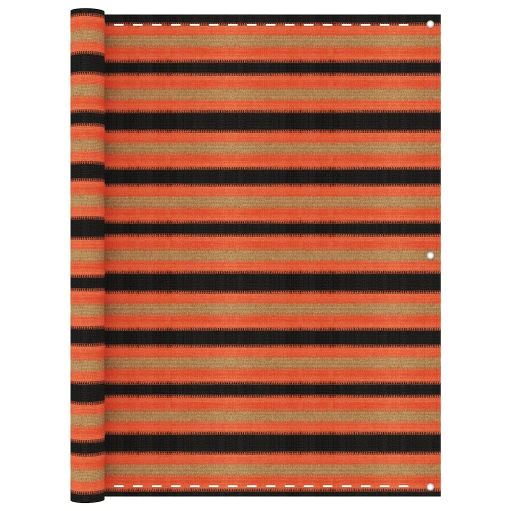 Écran de balcon multicolore 120x500 cm pehd