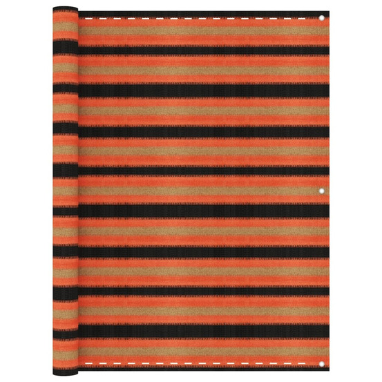 Écran de balcon multicolore 120x500 cm pehd