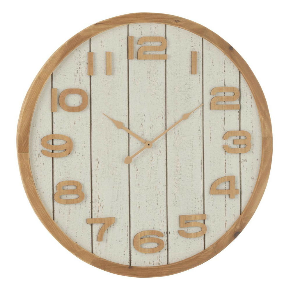 Horloge murale en bois 