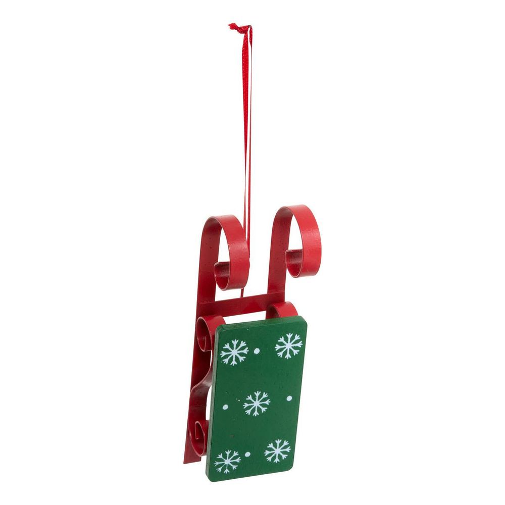 Suspension de sapin luge en bois 12 cm